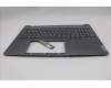 Lenovo 5CB1P85732 C-Cover with keyboard, UK English, Luna Grey, Backlight, UK