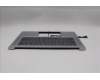 Lenovo 5CB1Q27714 C-Cover with keyboard, Czech Slovakian, Cloud Grey, Backlight, UK