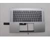 Lenovo 5CB1Q27716 C-Cover with keyboard, US English Euro, Cloud Grey, Backlight, US