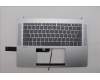 Lenovo 5CB1Q27717 C-Cover with keyboard, French, Cloud Grey, Backlight, US