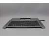 Lenovo 5CB1Q27723 C-Cover with keyboard, Hungarian, Cloud Grey, Backlight, UK