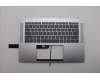 Lenovo 5CB1Q28964 C-Cover with keyboard, Portuguese, Cloud Grey, Backlight, UK