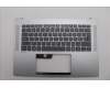 Lenovo 5CB1Q32382 C-Cover with keyboard, Belgian, Cloud Grey, UK