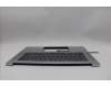 Lenovo 5CB1Q32400 C-Cover with keyboard, Nordic, Cloud Grey, UK