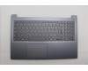 Lenovo 5CB1Q43269 C-Cover with keyboard, French, Luna Grey, Backlight, US