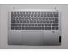 Lenovo 5CB1Q43338 C-Cover with AI keyboard, Spanish, Cloud Grey, Backlight, Fingerprint, UK