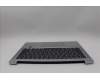 Lenovo 5CB1Q43348 C-Cover with AI keyboard, Belgian, Cloud Grey, Backlight, Fingerprint, UK