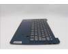 Lenovo 5CB1Q44866 C-Cover with AI keyboard, English, Abyss Blue, Backlight, Fingerprint, US