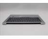 Lenovo 5CB1Q47231 C-Cover with AI keyboard, Belgian, Cloud Grey, Non-Backlight, Fingerprint, UK
