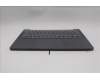 Lenovo 5CB1Q62703 C-Cover with keyboard, Bulgarian, Luna Grey, Backlight, UK