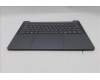 Lenovo 5CB1Q62715 C-Cover with keyboard, Hungarian, Luna Grey, Backlight, UK