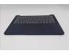 Lenovo 5CB1Q62761 C-Cover with keyboard, English, Cosmic Blue, Non-Backlight, US