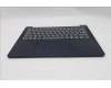 Lenovo 5CB1Q62807 C-Cover with keyboard, Ukraine, Cosmic Blue, Non-Backlight, US