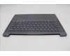 Lenovo 5CB1Q62809 C-Cover with keyboard, Arabic, Luna Grey, Non-Backlight, US