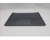 Lenovo 5CB1Q64075 C-Cover with keyboard, Russian, Luna Grey, Backlight, US