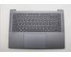 Lenovo 5CB1Q64091 C-Cover with keyboard, French, Luna Grey, Non-Backlight, US
