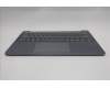 Lenovo 5CB1Q64107 C-Cover with keyboard, Spanish, Luna Grey, Non-Backlight, UK