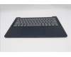 Lenovo 5CB1Q64135 C-Cover with keyboard, Russian, Cosmic Blue, Backlight, US
