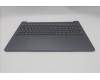 Lenovo 5CB1R07729 C-Cover with keyboard, Arabic, Luna Grey, Backlight, 3CELL, US