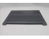 Lenovo 5CB1R07729 C-Cover with keyboard, Arabic, Luna Grey, Backlight, 3CELL, US