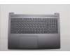 Lenovo 5CB1R07734 C-Cover with keyboard, English, Luna Grey, Backlight, 3CELL, US