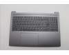Lenovo 5CB1R07783 C-Cover with keyboard, Switzerland, Luna Grey, Non-Backlight, 3CELL, UK