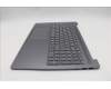 Lenovo 5CB1R07792 C-Cover with keyboard, Bulgarian, Luna Grey, Backlight, 4CELL, UK
