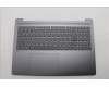 Lenovo 5CB1R07792 C-Cover with keyboard, Bulgarian, Luna Grey, Backlight, 4CELL, UK