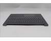 Lenovo 5CB1R07795 C-Cover with keyboard, US English Euro, Luna Grey, Backlight, 4CELL, US