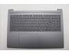 Lenovo 5CB1R07801 C-Cover with keyboard, Hebrew, Luna Grey, Backlight, 4CELL, US