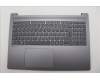 Lenovo 5CB1R07940 C-Cover with keyboard, German, Luna Grey, Non-Backlight, 4CELL, UK