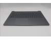 Lenovo 5CB1R07953 C-Cover with keyboard, Spanish, Luna Grey, Non-Backlight, 4CELL, UK