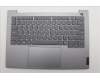 Lenovo 5CB1R08681 C-Cover with keyboard, Arabic, Arctic Grey, Backlight, H-series, US