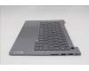 Lenovo 5CB1R08683 C-Cover with keyboard, German, Arctic Grey, Backlight, H-series, UK