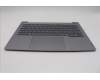 Lenovo 5CB1R08685 C-Cover with keyboard, Portuguese, Arctic Grey, Backlight, H-series, UK