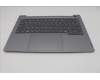 Lenovo 5CB1R08689 C-Cover with keyboard, French, Arctic Grey, Backlight, H-series, US