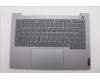 Lenovo 5CB1R08692 C-Cover with keyboard, Slovenian, Arctic Grey, Backlight, H-series, UK