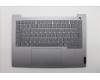 Lenovo 5CB1R08704 C-Cover with keyboard, Italian, Arctic Grey, Backlight, H-series, UK