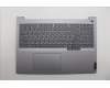 Lenovo 5CB1R08867 C-Cover with keyboard, Ukraine, Arctic Grey, Backlight, H-series, US