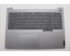 Lenovo 5CB1R08876 C-Cover with keyboard, UK English, Arctic Grey, Backlight, H-series, UK