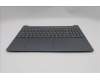 Lenovo 5CB1R09008 C-Cover with keyboard, Russian, Luna Grey, Backlight, US