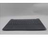 Lenovo 5CB1R09016 C-Cover with keyboard, Ukraine, Luna Grey, Backlight, US