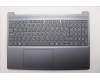 Lenovo 5CB1R22394 C-Cover with keyboard, Slovenian, Luna Grey, Non-Backlight, UK