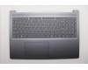 Lenovo 5CB1R22515 C-Cover with keyboard, US English Euro, Luna Grey, Backlight, US