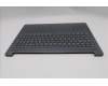 Lenovo 5CB1R22551 C-Cover with keyboard, Switzerland, Luna Grey, Backlight, UK
