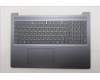 Lenovo 5CB1R22559 C-Cover with keyboard, UK English, Luna Grey, Backlight, UK