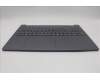 Lenovo 5CB1R26637 C-Cover with keyboard, French, Luna Grey, Non-Backlight, US
