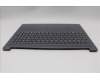 Lenovo 5CB1R26641 C-Cover with keyboard, German, Luna Grey, Non-Backlight, UK