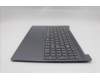 Lenovo 5CB1R27697 C-Cover with keyboard, English, Luna Grey, Backlight, US