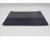 Lenovo 5CB1R27810 C-Cover with keyboard, Ukraine, Cosmic Blue, Backlight, US